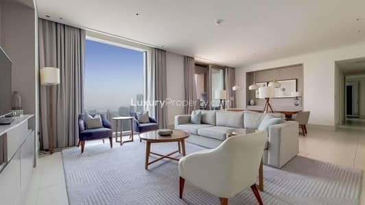 3 Bedroom Flat for Rent in Downtown Dubai, Dubai - Serviced Apartment | View Today | Maids Room