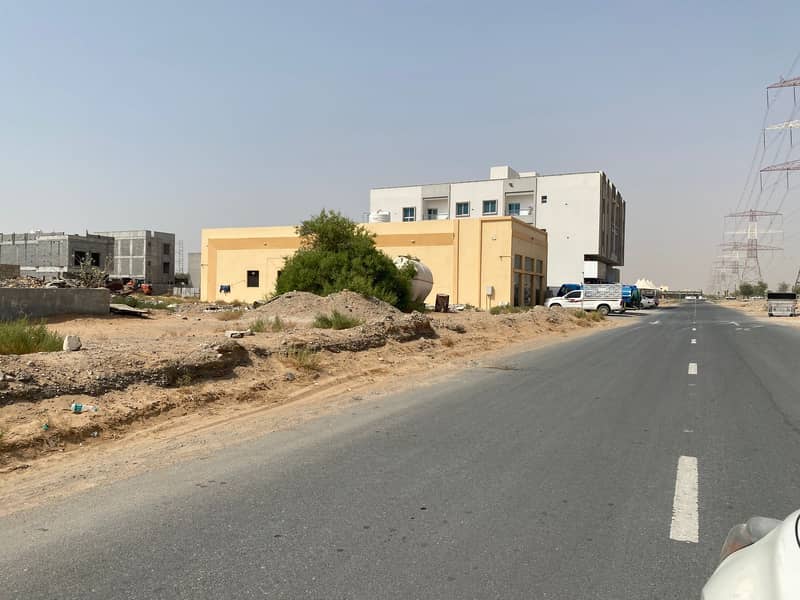 Commercial land on Al Zubair Street directly in Al Yasmeen District, Ajman