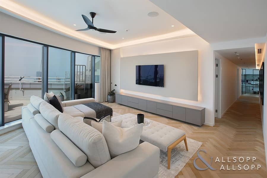 位于迪拜码头，火炬大厦 3 卧室的顶楼公寓 7850000 AED - 5963847