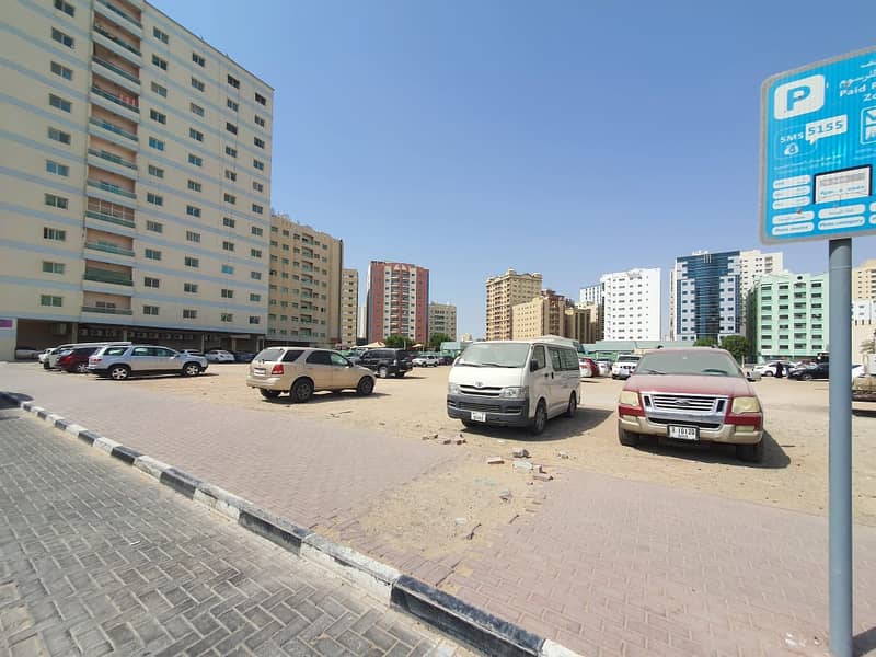 Land of a vital commercial location * one of the best sites in Ajman * opposite the school, the price is an opportunity *