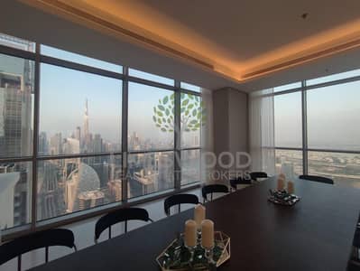 5 Bedroom Penthouse for Sale in Business Bay, Dubai - Luxurious Penthouse| Brand New | Full Burj Khalifa