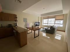 Spacious 1BR Hall | wooden Floor | Near Mall of Emirates