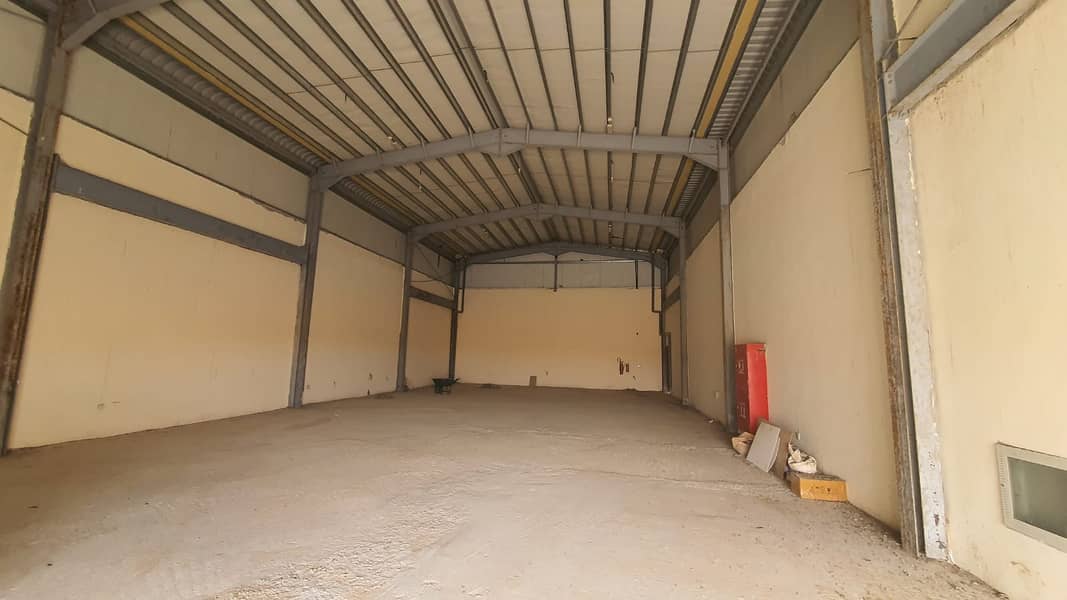 BEST OFFER NICE WAREHOUSE FOR RENT VERY GOOD AREA CLOSED TO DUBAI BORDER WITH 3200/SQFT AND RENT 60k