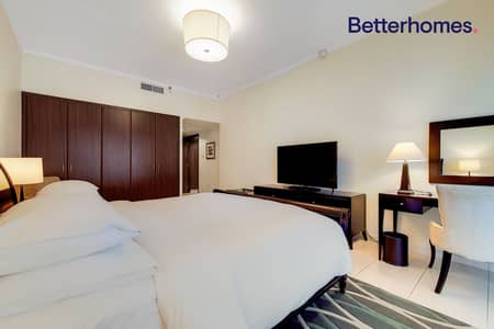 شقة 2 غرفة نوم للايجار في دبي مارينا، دبي - شقة في فندق دبي ماريوت هاربر دبي مارينا 2 غرف 232000 درهم - 6022546