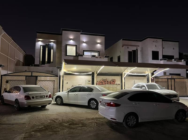 Most luxury villa for  rent in Al rawda  2  Ajman, in a very excellent location close to all service