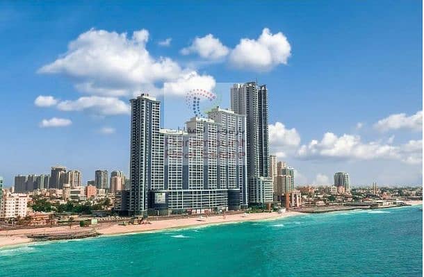 37th Floor Sea View 2Bed Luxury Apartment at Ajman Corniche Residence