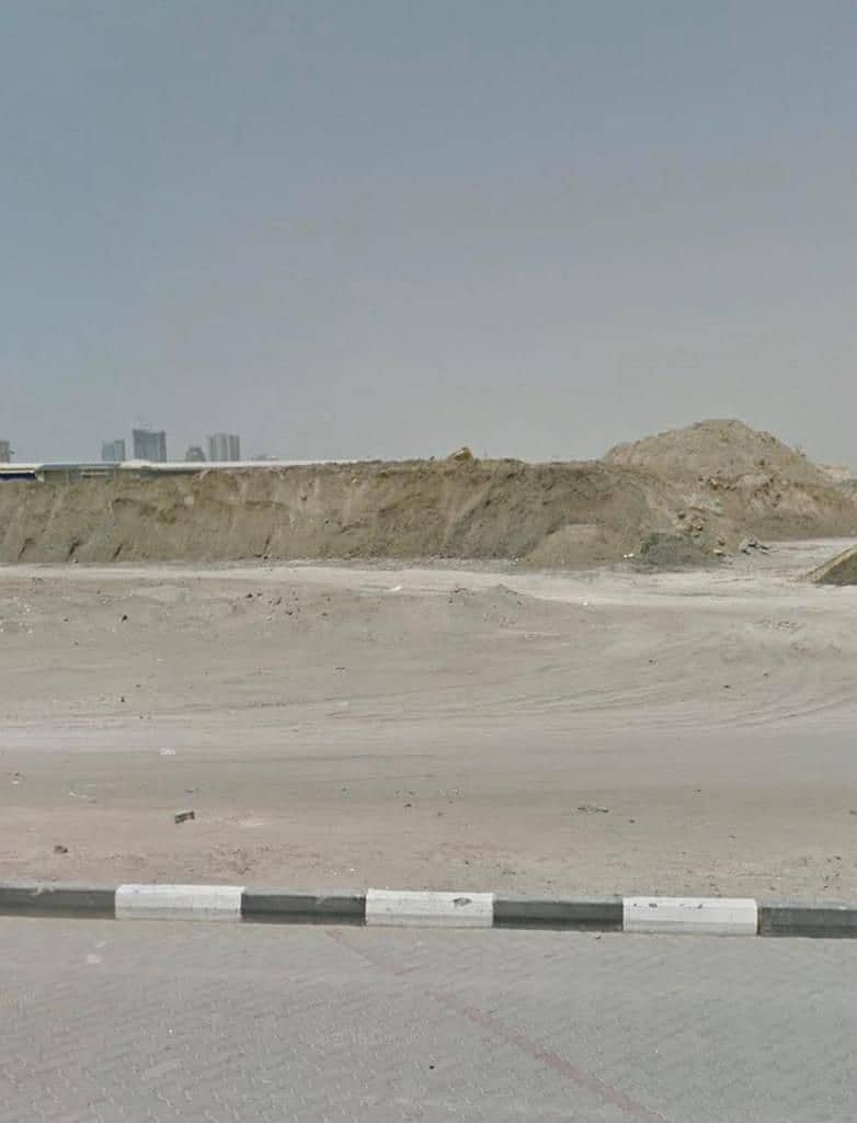 For sale industrial land in the industrial area 7 in Sharjah On three main streets