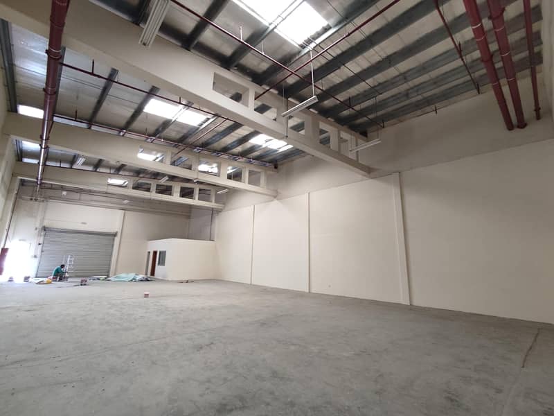 Top quality warehouse with 20 kw power,office,toilet and sprinkler !!