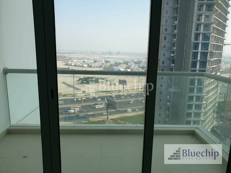 Rented 1Bhk | Al khail Road View| Higher Floor