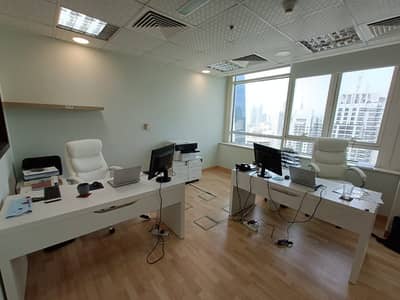 Office for Sale in Jumeirah Lake Towers (JLT), Dubai - High ROI - Beautifully Fitted – High Floor – Rented – Lake View