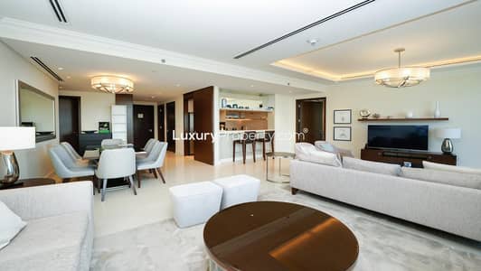 3 Bedroom Apartment for Rent in Downtown Dubai, Dubai - Sky Collection | Burj View | High-Floor