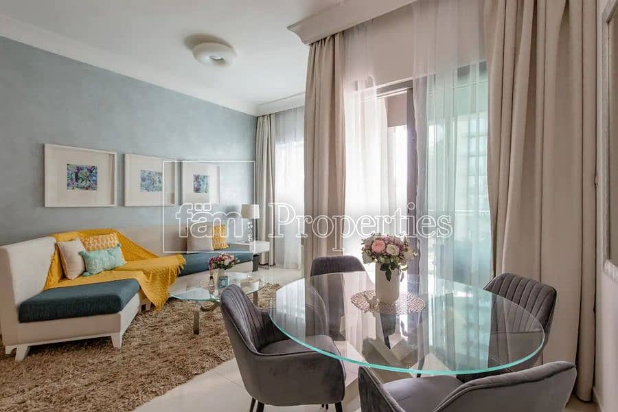 位于迪拜市中心，招牌酒店式公寓 1 卧室的公寓 1299000 AED - 6276362