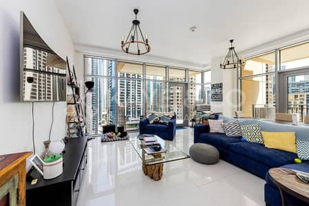 2 Bedroom Apartment for Sale in Downtown Dubai, Dubai - High Floor | Boulevard View | Kitchen Equipped