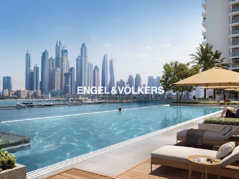 位于迪拜港，艾玛尔海滨社区，皇宫海滩公寓 4 卧室的顶楼公寓 33000000 AED - 6279932