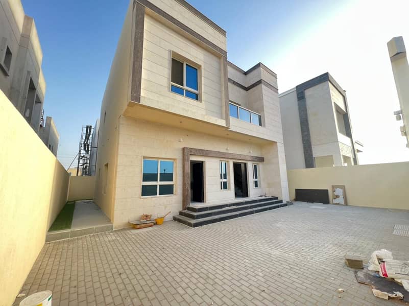 BRAND NEW VILLA AVAILBLE FOR RENT WITH 5 BADROOMS A MAJLIS HALL IN AL YASMEEN AJMAN 70,000/- AED YEARLY