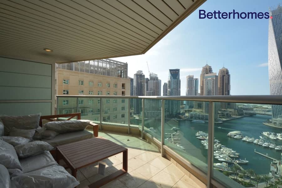 位于迪拜码头，迪拜滨海大厦（怡玛6号大厦），阿尔梅克大厦 1 卧室的公寓 220000 AED - 6281387