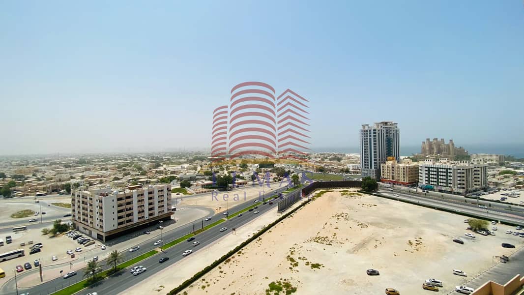 1 bhk full open view sea view and city view with parking in ajman one tower