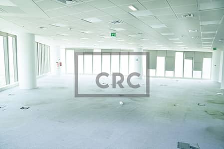 Office for Rent in Al Khalidiyah, Abu Dhabi - GLASS PARTITIONED | OPEN PLAN | READY OFFICE