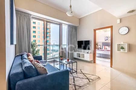 شقة 2 غرفة نوم للبيع في دبي مارينا، دبي - شقة في أوشن هايتس دبي مارينا 2 غرف 1860000 درهم - 6282242
