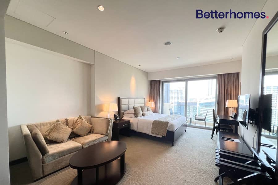 位于迪拜码头，迪拜谦恭海滨酒店（购物中心酒店） 的公寓 1550000 AED - 6155255
