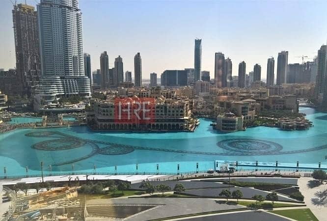 Furnished 1BR with Dubai Fountain and Downtown View