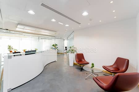 Office for Sale in Business Bay, Dubai - High quality Fully Fitted| Partitions | Great view