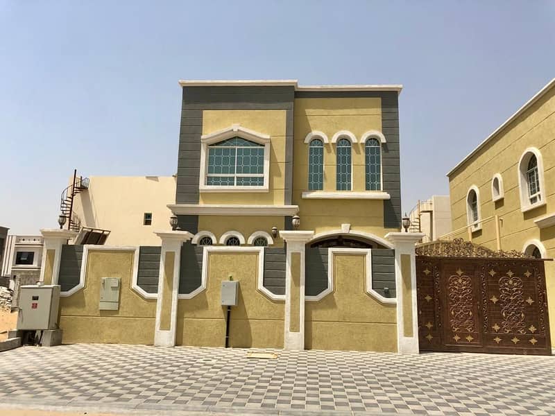 ** EUROPEAN DESIGN & LUXURY  5 BEDROOM VILLA IS AVAILABLE FOR RENT IN AL YASMEEN ONLY IN 80,000 AED PER YEAR **