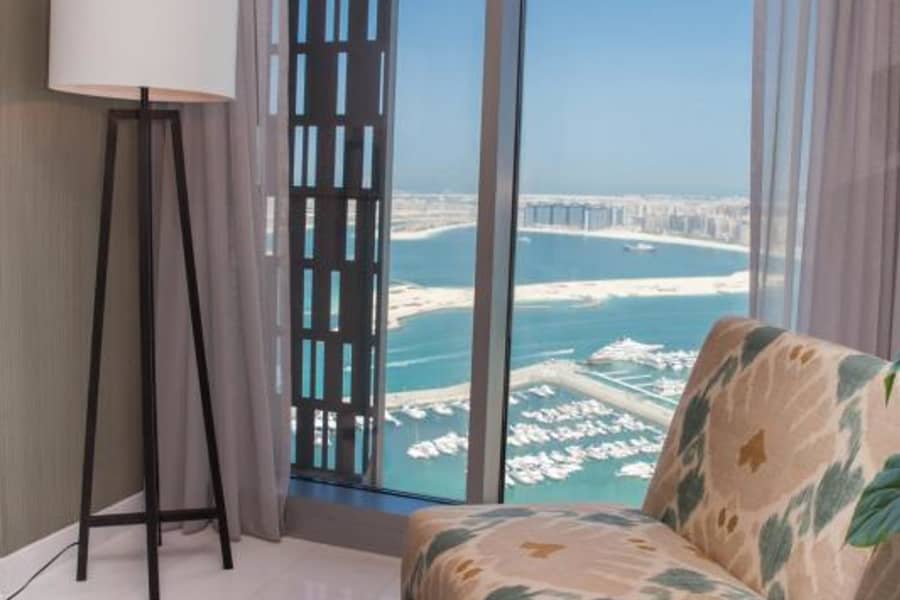 位于迪拜码头，开阳大厦 2 卧室的公寓 22000 AED - 6285661