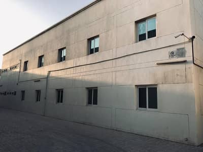 Labour Camp for Rent in Al Sajaa Industrial, Sharjah - 18 SPACIOUS STAFF ROOMS, GOOD FINISHING, MAIN ROAD, SPLIT A/C, DOUBLE FLOOR ON MAIN SAJJA ROAD