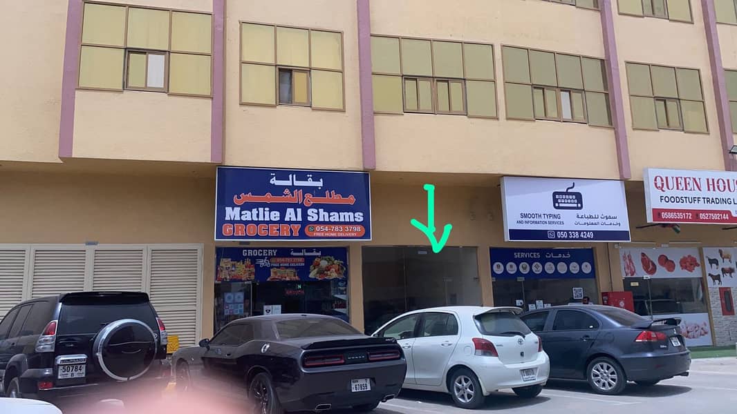 1 shop is available for rent in AJMAN- Al RAWDA 3