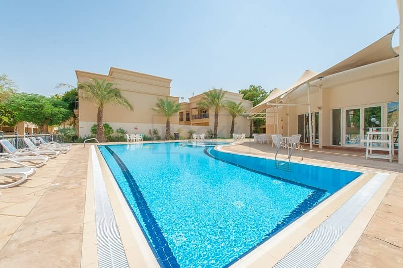 4 Bed Compound Villa | Pool Gym | Barsha 1
