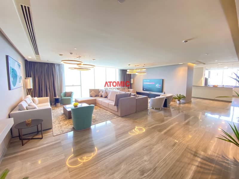 位于迪拜媒体城，迪拜阿瓦尼棕景套房酒店 4 卧室的顶楼公寓 15000000 AED - 6128893