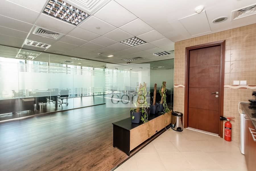 Fitted partitioned office in Tiffany Tower