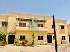 Spacious and Bright 5 bedroom plus maid gated compound villa with shared pool in Al Barsha 1