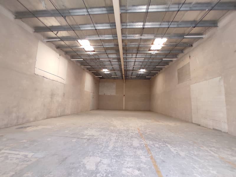 3200 square feet warehouse with 15 KW