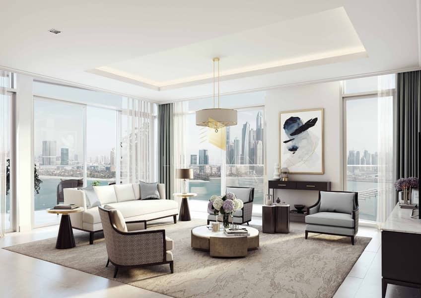 位于迪拜港，艾玛尔海滨社区，皇宫海滩公寓 2 卧室的公寓 3999999 AED - 6296017