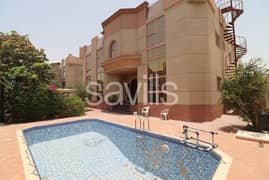 Spacious two-storey with private pool