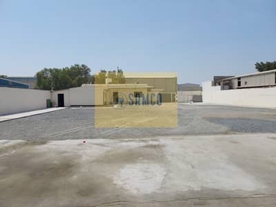 Floor for Rent in Al Quoz, Dubai - COMMERCIAL OPEN LAND WITH BOUNDARY WALL, SHED AND OFFICES AT AL QUOZ IND AREA 3