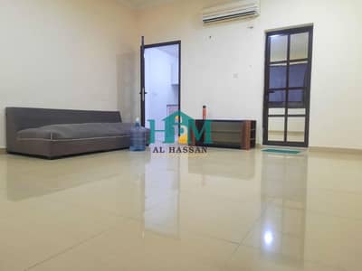 Studio for Rent in Mohammed Bin Zayed City, Abu Dhabi - Monthly Rent Big Studio Separate Kitchen At MBZ At MBZ City