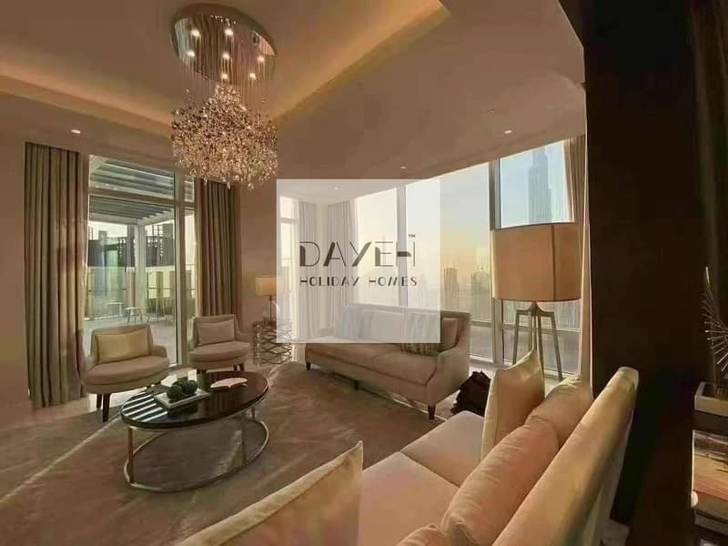 位于迪拜市中心，谦恭公寓喷泉景观综合体，谦恭喷泉景观1号大厦 6 卧室的顶楼公寓 2200000 AED - 6297339