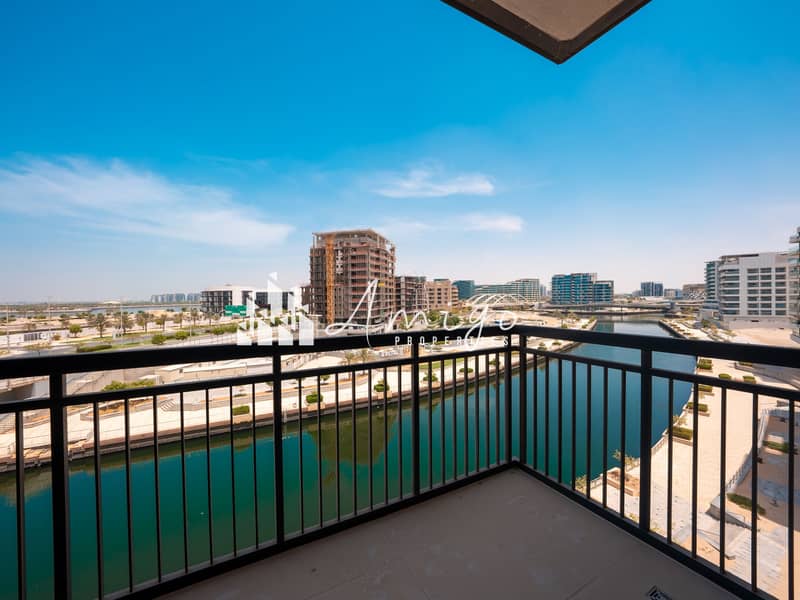 Full canal view | Good Price | 1 BR Apt. with balcony