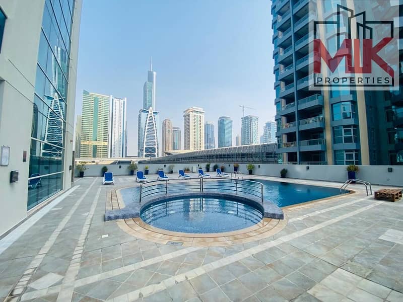 位于迪拜码头，瀑布公寓大楼 2 卧室的公寓 100000 AED - 6298358