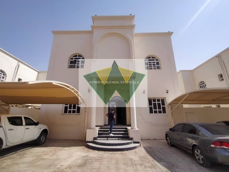 Marvelous 5 Master Bedroom villa with small front yard rent in MBZ City