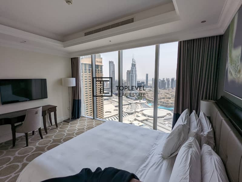 All Inclusive | Furnished | View of Burj & Fountain
