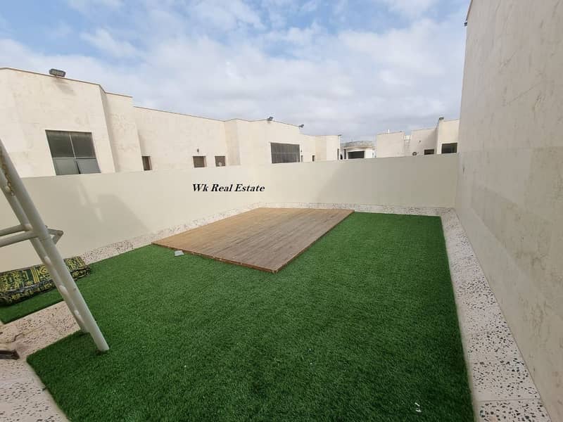 SPACIOUS 2 BED ROOM WITH DEDICATED KITCHEN PRIVATE TERRACE NEAR MARKET WITH TAWTHEQ IN KHALIFA CITY