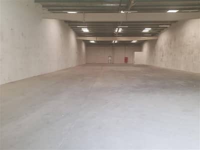 Industrial Land for Rent in Ajman Industrial, Ajman - 4500 SQFT WAREHOUSE 18 KV ELECTRICITY WITH WASHROOMS