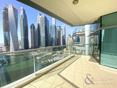 3 Bedroom Flat for Rent in Dubai Marina, Dubai - 3 Bedrooms | Large Terrace | Marina View