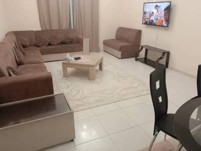1 Bedroom Flat for Rent in Al Taawun, Sharjah - Sharjah, Al-Taawun Tower, Sheikh Tariq, the second inhabitant of the furniture, super lux, an apa