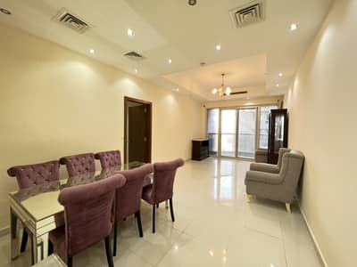 2 BR | Partial Furnished | Parking Free  | Dubai-Shj Border | VERY PRIME LOCATION | Family Only