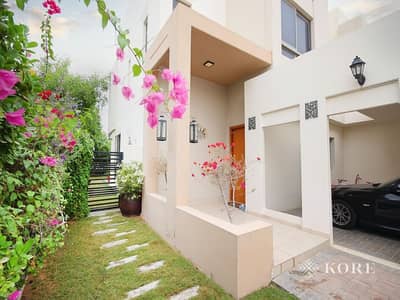 4 Bedroom Townhouse for Sale in Town Square, Dubai - FULLY FURNISHED UPGRADED | SINGLE ROW | VOT